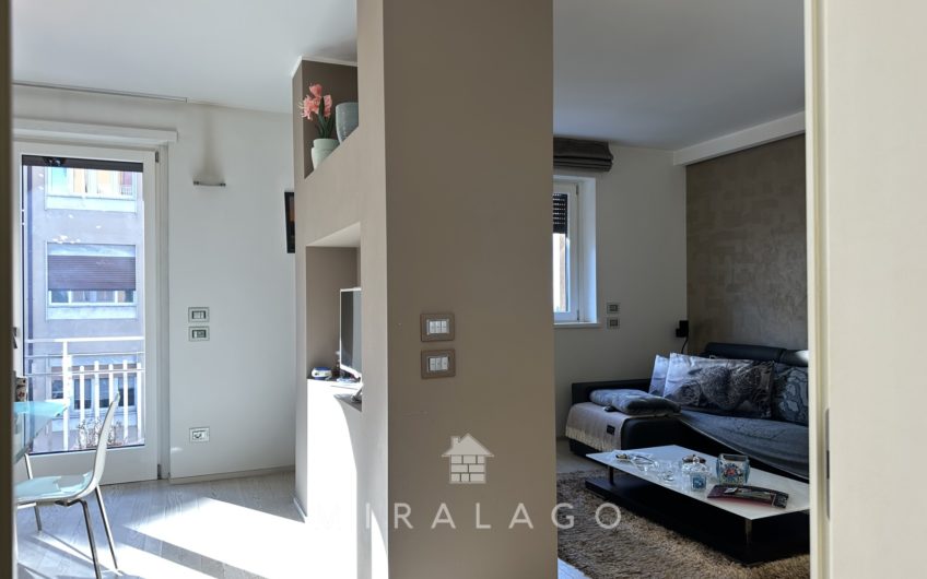 COLICO Centro, Trilocale di 100mq vista lago