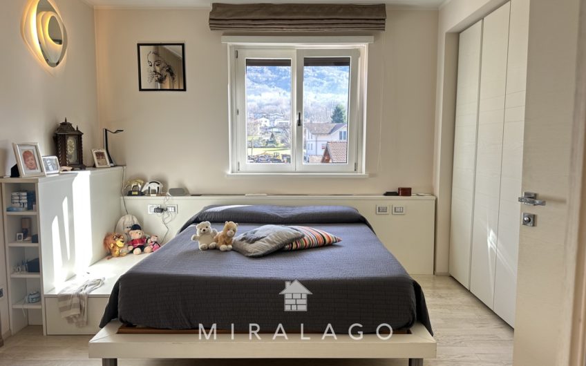 COLICO Centro, Trilocale di 100mq vista lago